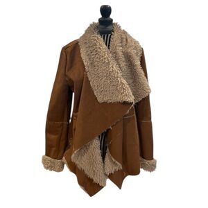 Moka Cozy Tan Jacket for Women